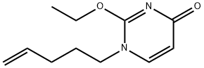 4(1H)-Pyrimidinone,2-ethoxy-1-(4-pentenyl)-(9CI) 结构式