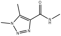 1H-1,2,3-Triazole-4-carboxamide,N,1,5-trimethyl-(9CI) 结构式