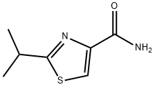 4-Thiazolecarboxamide,2-(1-methylethyl)-(9CI) 结构式