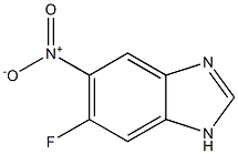 1H-Benzimidazole,5-fluoro-6-nitro-(9CI) 结构式