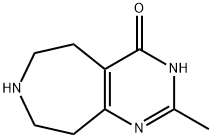 2-methyl-3,5,6,7,8,9-hexahydro-4H-pyrimido[4,5-d]azepin-4-one(SALTDATA: 2HCl 1H2O) 结构式