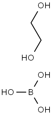 Α-氢-Ω-羟基聚环氧乙烷单硼酸酯 结构式