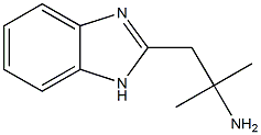 1-(1H-1,3-苯并二唑-2-基)-2-甲基丙-2-胺 结构式