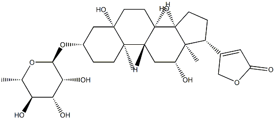 见血封喉糖苷 结构式