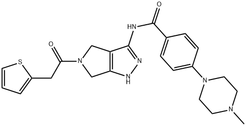 化合物 PHA-680626 结构式