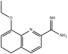 2-Quinolinecarboximidamide,8-ethoxy-5,6-dihydro-(9CI) 结构式