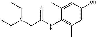 4-Hydroxylidocaine 结构式