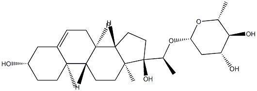 北五加皮苷N 结构式
