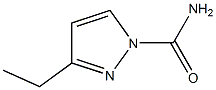 1H-Pyrazole-1-carboxamide,3-ethyl-(9CI) 结构式