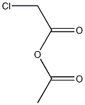 乙酸(氯乙酸)酐 结构式
