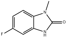 2H-Benzimidazol-2-one,5-fluoro-1,3-dihydro-1-methyl-(9CI) 结构式