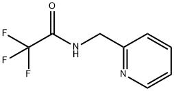 2,2,2-三氟-N-(2-吡啶甲基)乙酰胺 结构式