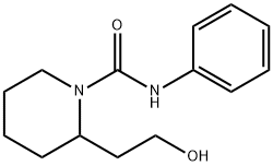 1-Piperidinecarboxamide,2-(2-hydroxyethyl)-N-phenyl-(9CI) 结构式