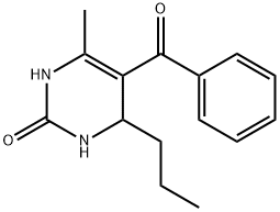 2(1H)-Pyrimidinone,5-benzoyl-3,4-dihydro-6-methyl-4-propyl-(9CI) 结构式