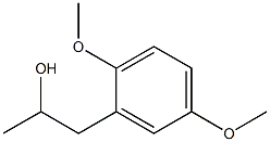 2,5-二甲氧基-ALPHA-甲基苯乙醇 结构式