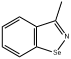 3-Methyl-1,2-benzisoselenazole 结构式