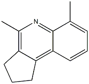 1H-Cyclopenta[c]quinoline,2,3-dihydro-4,6-dimethyl-(9CI) 结构式