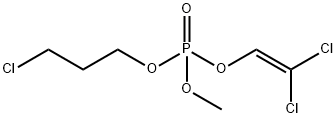 Methyl(3-chloropropyl)(2,2-dichlorovinyl) =phosphate 结构式