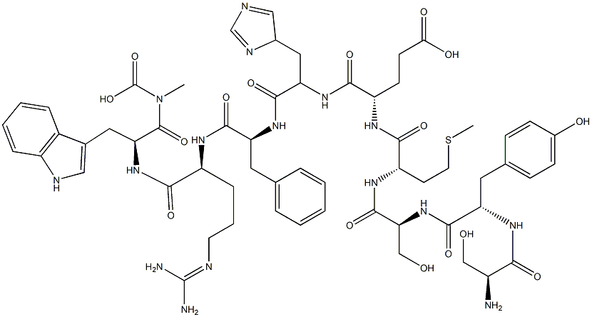 ACTH (1-10) 结构式