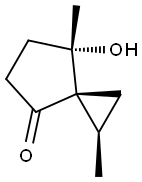 Spiro[2.4]heptan-4-one, 7-hydroxy-1,7-dimethyl-, (1R,3S,7S)-rel- (9CI) 结构式