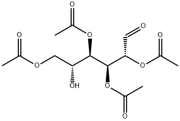 2,3,4,6-四-O-乙酰基-Β-D-葡萄糖 结构式