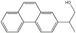 β-Methyl-2-phenanthreneethanol 结构式