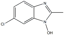 1H-Benzimidazole,6-chloro-1-hydroxy-2-methyl-(9CI) 结构式