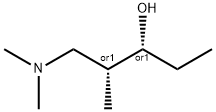 3-Pentanol,1-(dimethylamino)-2-methyl-,(2R,3R)-rel-(9CI) 结构式