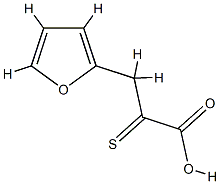 3-(2-furyl)-2-sulfanylidene-propanoic acid 结构式