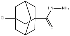 Tricyclo[3.3.1.13,7]decane-1-carboxylic acid, 3-chloro-, hydrazide (9CI) 结构式