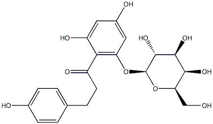 PHLORETIN-2'-GALACTOSIDE 结构式