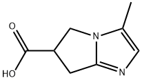 5H-Pyrrolo[1,2-a]imidazole-6-carboxylicacid,6,7-dihydro-3-methyl-(9CI) 结构式