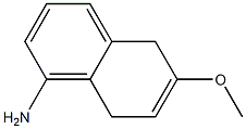 1-Naphthalenamine,5,8-dihydro-6-methoxy-(9CI) 结构式