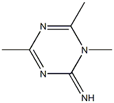 1,3,5-Triazin-2(1H)-imine,1,4,6-trimethyl-(9CI) 结构式