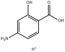 Benzoic  acid,  4-amino-2-hydroxy-,  conjugate  monoacid  (9CI) 结构式