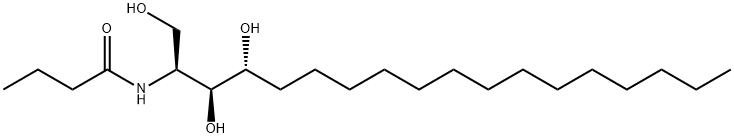 N-Butyroyl Phytosphingosine 结构式
