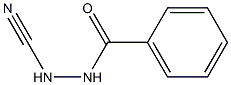 Benzoic acid, 2-cyanohydrazide (9CI) 结构式