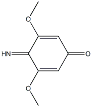 2,5-Cyclohexadien-1-one,4-imino-3,5-dimethoxy-(9CI) 结构式