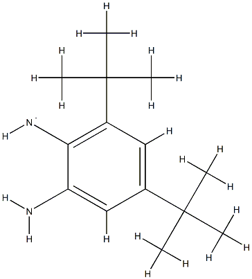 Amidogen,  [2-amino-4,6-bis(1,1-dimethylethyl)phenyl]- 结构式