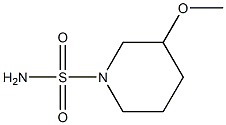 1-Piperidinesulfonamide,3-methoxy-(7CI,8CI) 结构式