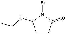 2-Pyrrolidinone,1-bromo-5-ethoxy-(9CI) 结构式