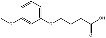 3-甲氧基苯氧基丁酸 结构式