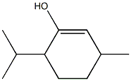 1-Cyclohexen-1-ol,3-methyl-6-(1-methylethyl)-(9CI) 结构式