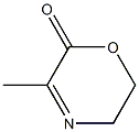 2H-1,4-Oxazin-2-one,5,6-dihydro-3-methyl-(9CI) 结构式