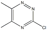 1,2,4-Triazine,3-chloro-5,6-dimethyl-(9CI) 结构式