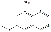 8-Quinazolinamine,6-methoxy-(9CI) 结构式