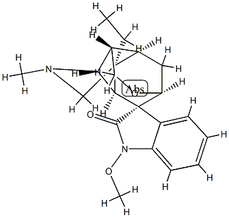 Gelsemine, 18,19-dihydro-1-methoxy- 结构式