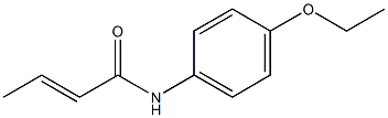 2-Butenamide,N-(4-ethoxyphenyl)-(9CI) 结构式