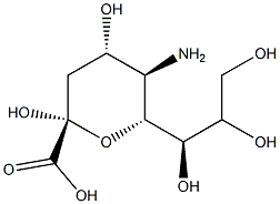 α-Neuraminic acid 结构式