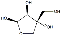 L-Apio-β-D-furanose 结构式